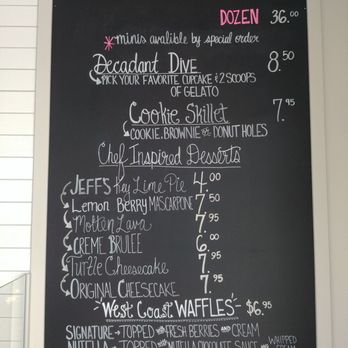 Area 51 Cupcakery - Menu circa 3/2019 - Cupcakes Near Me - Naperville, Illinois Area 51 Cupcakery - Menu circa 3/2019 - Cupcakes Near Me - Naperville, Illinois