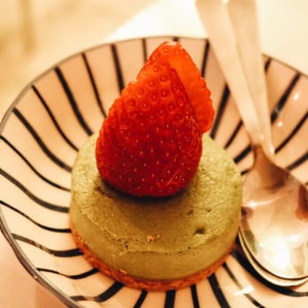 SAaM - Green tea cheesecake for 5€ - Korean Near Me - Paris, 75