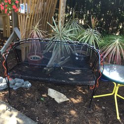 American Turf Landscape And Garden Center - Metal Bench