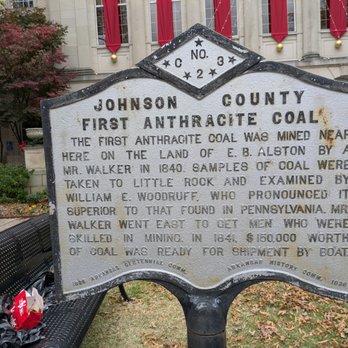 Johnson County First Anthracite Coal Historical Marker - Johnson County First Anthracite Coal Historical Marker, Clarksville - Landmarks & Historical Buildings Near Me - Clarksville, Arkansas Johnson County First Anthracite Coal Historical Marker - Johnson County First Anthracite Coal Historical Marker, Clarksville - Landmarks & Historical Buildings Near Me - Clarksville, Arkansas