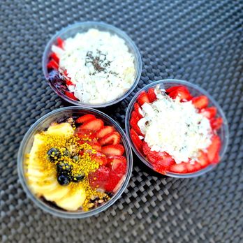 Tropical Tribe - Acai bowl tropical tribe bowl w/ tropical topping, coconut strawberry toppings - Juice Bars & Smoothies Near Me - Honolulu, Hawaii Tropical Tribe - Acai bowl tropical tribe bowl w/ tropical topping, coconut strawberry toppings - Juice Bars & Smoothies Near Me - Honolulu, Hawaii
