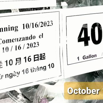 Crystal Water Store - As of October 16, 2023, Price per gallon is $0.40 - Water Stores Near Me - Alhambra, California