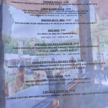 Boat Dock Bar & Grill - Menu - American Near Me - Blue Ridge, Georgia