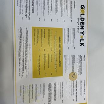 Golden Yolk - Menu 1/2 - Breakfast & Brunch Near Me - Cleveland, Tennessee Golden Yolk - Menu 1/2 - Breakfast & Brunch Near Me - Cleveland, Tennessee