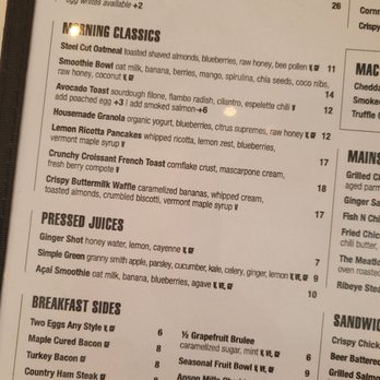 Cafeteria - Menu - New American Near Me - New York, New York