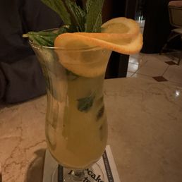 The mango mocktail...so good! The mango mocktail...so good!