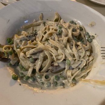 Bistro 234 - Mushroom fettuccine. Lacked flavor and very bland. No bueno - New American Near Me - Turlock, California