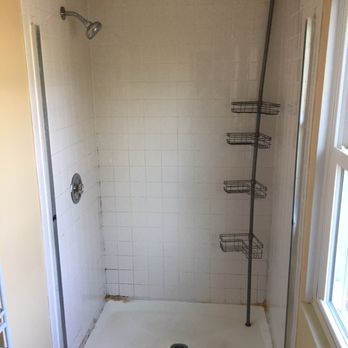 Perfect Drywall N Such - Before and after of a bathroom model - Drywall Installation & Repair Near Me