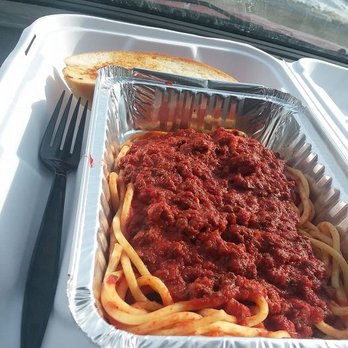 Donatelli's - Spaghetti lunch rush - Pizza Near Me - White Bear Lake, Minnesota