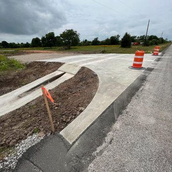A Plus Construction - Commercial concrete entrance - Metal Fabricators Near Me - Hempstead, Texas
