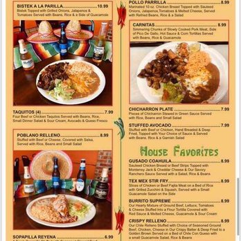 El Zarape - menu 6 - Mexican Near Me - Altus, Oklahoma El Zarape - menu 6 - Mexican Near Me - Altus, Oklahoma