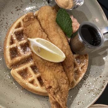 Melba's Restaurant - Catfish & Eggnog Waffle - Southern Near Me - New York, New York Melba's Restaurant - Catfish & Eggnog Waffle - Southern Near Me - New York, New York
