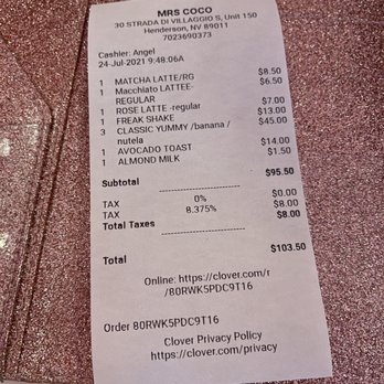 Mrs Coco - our total - Cafes Near Me - Henderson, Nevada Mrs Coco - our total - Cafes Near Me - Henderson, Nevada