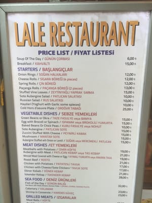 Menu photo 3 Pudding Shop Lale Restaurant Istanbul, 34