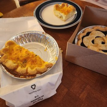 Passion Pie Cafe - Corn fritter quiche and hot cherry pie - both delicious! - Cafes Near Me - Truth or Consequences, New Mexico