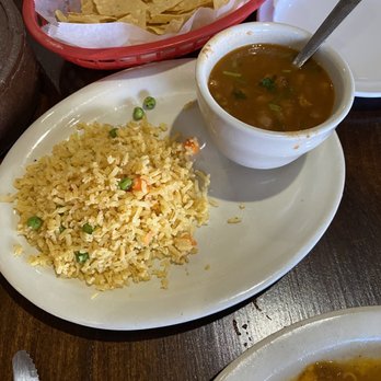 Las Mananitas - Broach beans and Spanish rice - Tex-Mex Near Me - Katy, Texas
