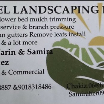 Peniel’s Landscaping - a close up of a business card - Landscaping Near Me Peniel’s Landscaping - a close up of a business card - Landscaping Near Me