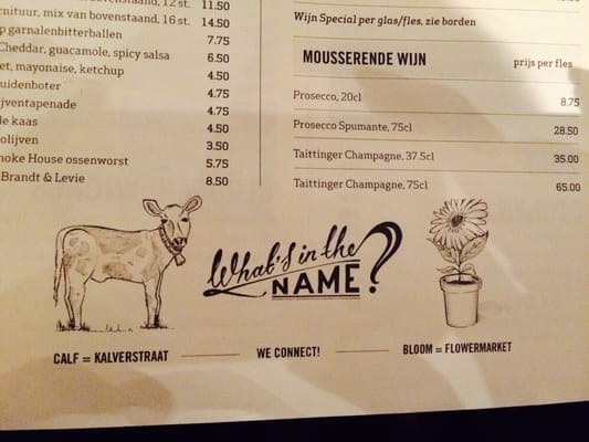 Menu photo 2 Calf & Bloom Amsterdam, NH