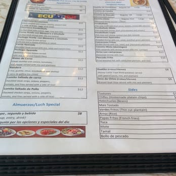 Rocio's Restaurant - Menu - Latin American Near Me - Jersey City, New Jersey Rocio's Restaurant - Menu - Latin American Near Me - Jersey City, New Jersey