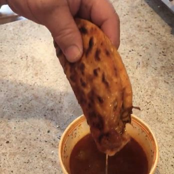 Casa De Caldos - birria taco dipped in langua  broth - Mexican Near Me - Woodburn, Oregon