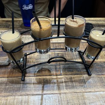 Biscuits Cafe - Coffee flight (vanilla, mocha, French toast, caramel)  $16 - Breakfast & Brunch Near Me - Glendale, Arizona