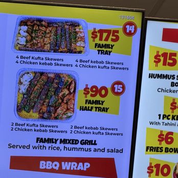 Levanty - They have family platters that seem like they would feed a lot of people. - Halal Near Me - Corona, California
