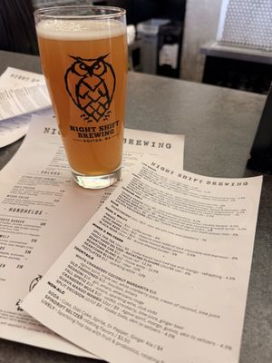 Menu photo 3 Night Shift Brewing - Lovejoy Wharf Boston, MA