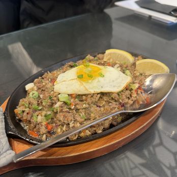 Fiesta Philippines - Sisig with egg - Filipino Near Me - Rancho Cordova, California Fiesta Philippines - Sisig with egg - Filipino Near Me - Rancho Cordova, California