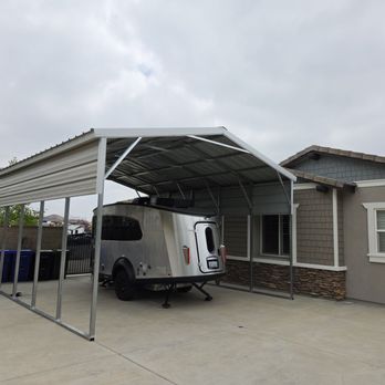 United Carports - RV port for my Airstream Basecamp 20X - General Contractors Near Me - Perris, California United Carports - RV port for my Airstream Basecamp 20X - General Contractors Near Me - Perris, California