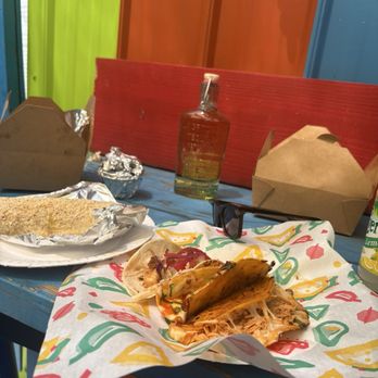 PX Tacos - 2 Birria tacos with consome and Street Corn - Tacos Near Me - Washington, DC, District of Columbia