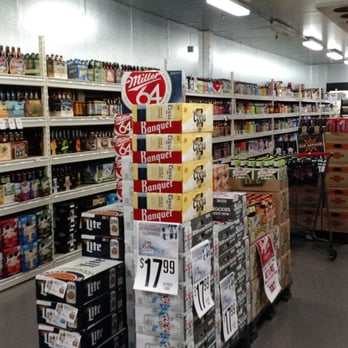 Miller & Sons Supermarket - Inside the beer cooler. It's frigid in here! - Grocery Near Me - Mount Horeb, Wisconsin