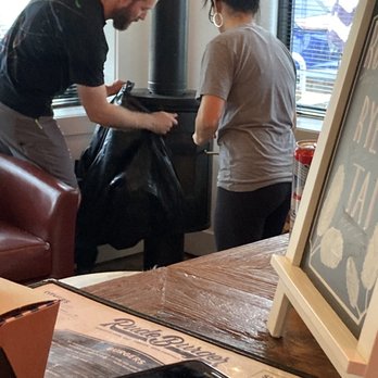 Rude Burger - A bird was stuck in wood burning stove ( wasn't on) and Hunter and Amber were trying to save bird - Burgers Near Me - Easton, Maryland Rude Burger - A bird was stuck in wood burning stove ( wasn't on) and Hunter and Amber were trying to save bird - Burgers Near Me - Easton, Maryland