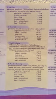 Menu photo 4 Sai Nam Freihung, BY