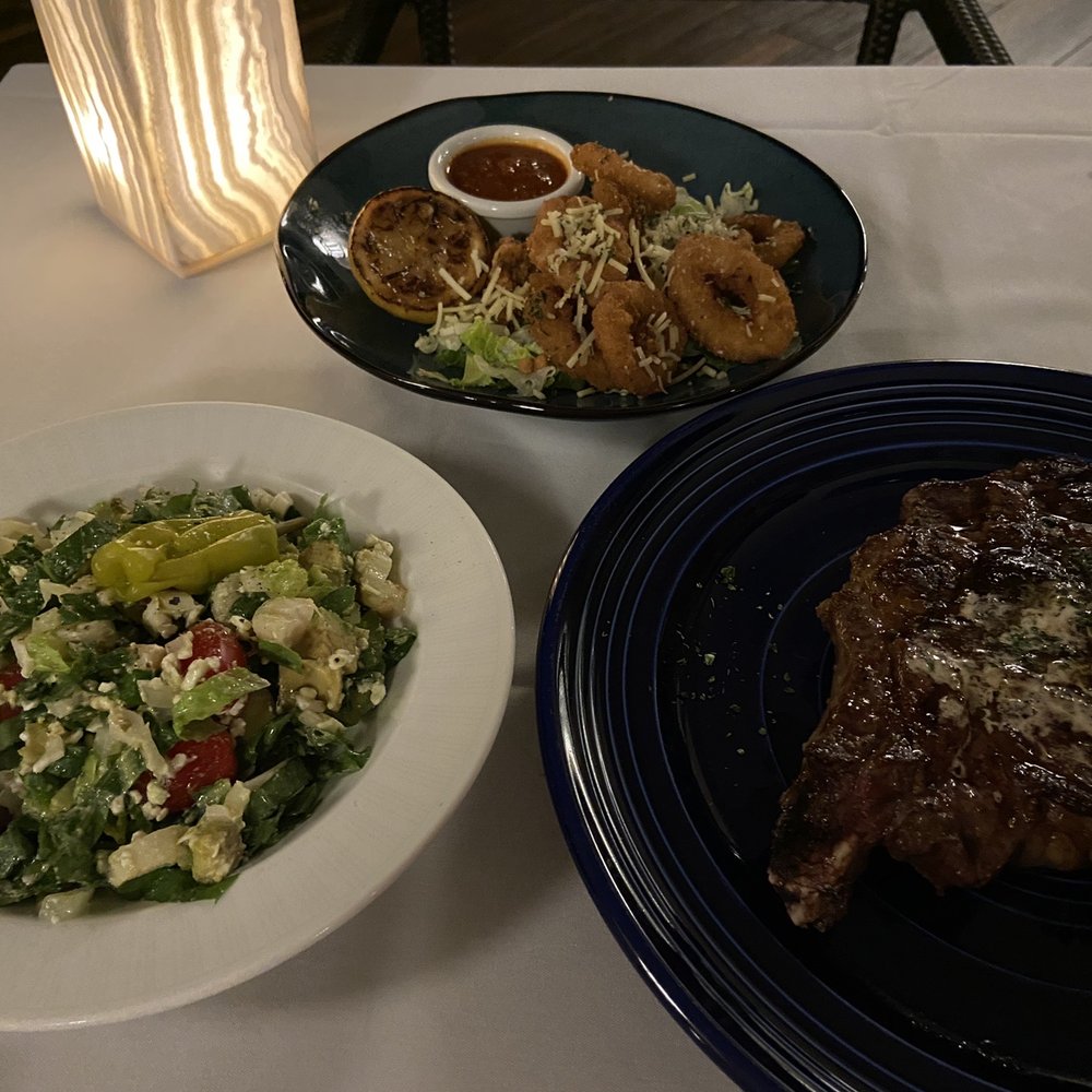 Son'z Steakhouse - Rib eye, Calamari Fritte, Greek salad - Steakhouses Near Me - Lahaina, Hawaii Son'z Steakhouse - Rib eye, Calamari Fritte, Greek salad - Steakhouses Near Me - Lahaina, Hawaii