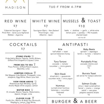 Madison - Italian Near Me - San Diego, California
