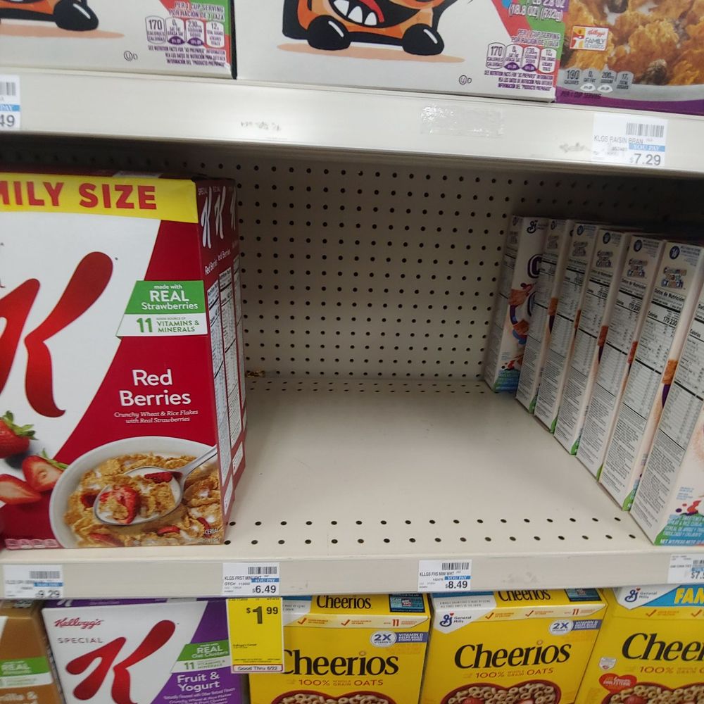 CVS Pharmacy - 1.99 cereal sold out, 6/16/24 - Drugstores Near Me - SOUTH RIDING, Virginia