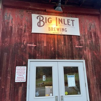 Big Inlet Brewing - Entrance to the brewery - Breweries Near Me - Mayville, New York