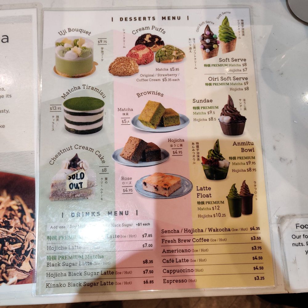 Saryo Cafe - Menu - Desserts Near Me - North York, Ontario Saryo Cafe - Menu - Desserts Near Me - North York, Ontario