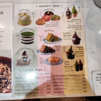 Saryo Cafe - Menu - Desserts Near Me - North York, Ontario