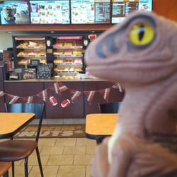 Dunkin' - Bob the Raptor Says "This is a really good place for Donut Prey." See Bob's Full video review... https://youtu.be/v_Sv0VDUxDU