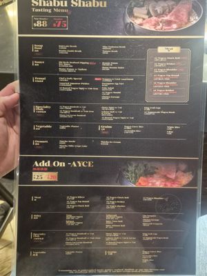 Menu photo 1 Wagyu Master San Jose, CA