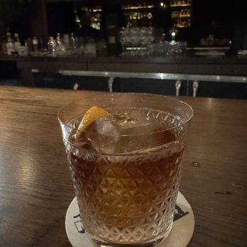 Midnight Blue - Old fashioned from the front bar. - Cocktail Bars Near Me - New York, New York