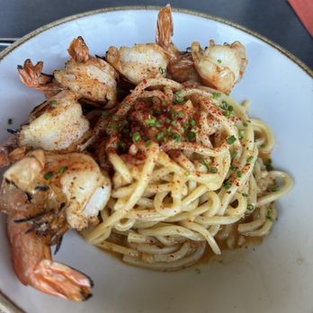 NEP Cafe - Shrimp Garlic Noodle - Breakfast & Brunch Near Me - Irvine, California