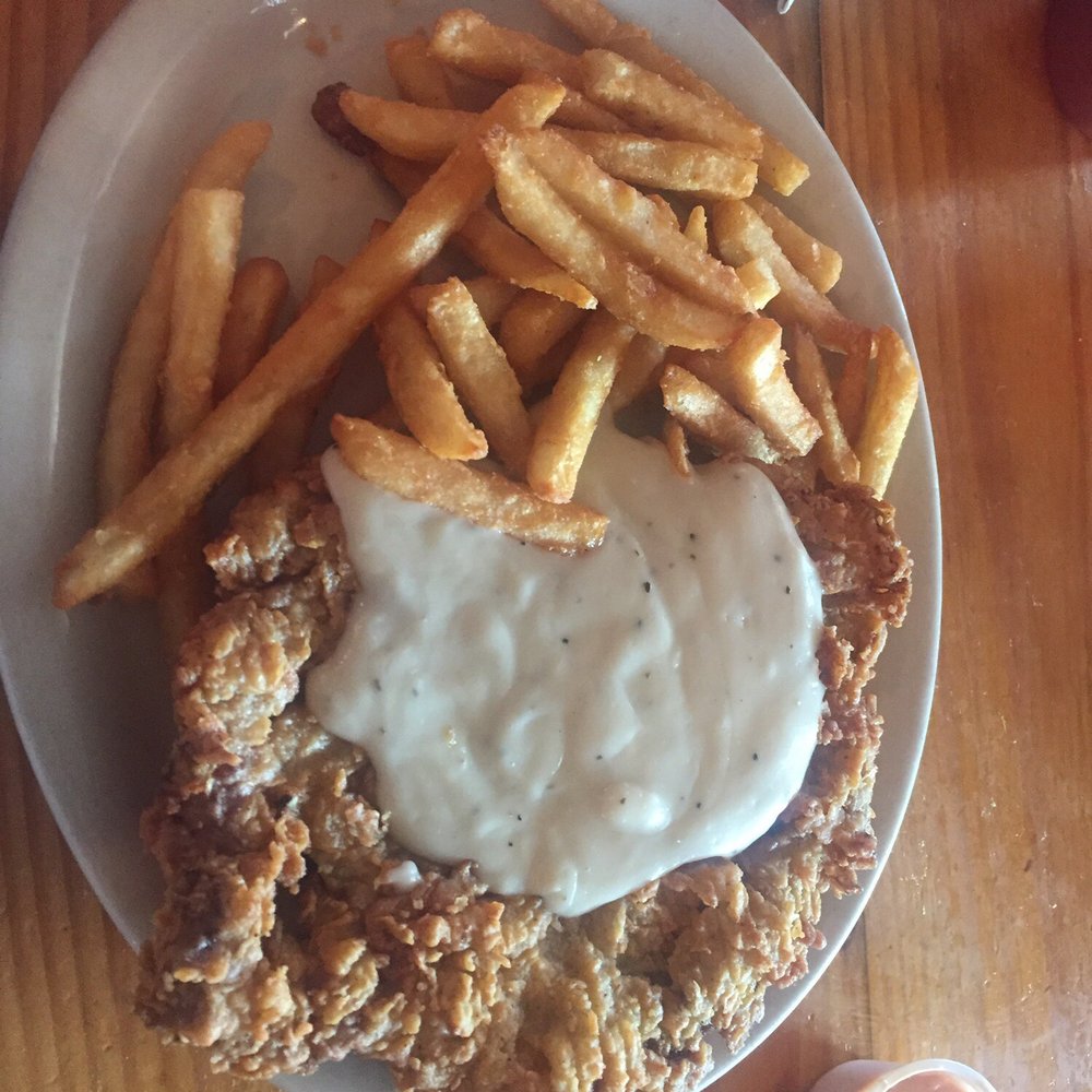 Stingaree - Chicken fried steak and fries - Seafood Near Me - Crystal Beach, Texas Stingaree - Chicken fried steak and fries - Seafood Near Me - Crystal Beach, Texas