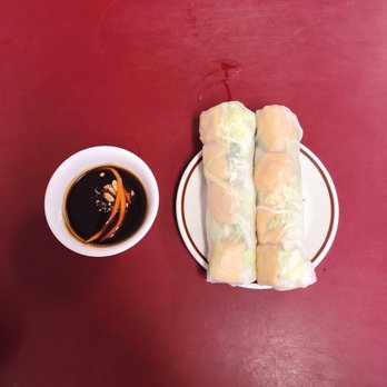 Pho Tien Thanh - Vegetarian fresh rolls. Inside is tofu, not shrimp. - Vietnamese Near Me - Toronto, Ontario Pho Tien Thanh - Vegetarian fresh rolls. Inside is tofu, not shrimp. - Vietnamese Near Me - Toronto, Ontario