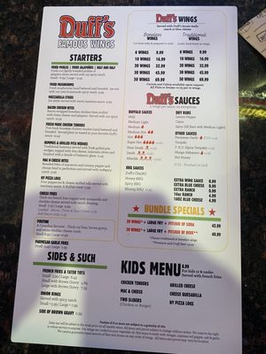 Menu photo 5 Duff's Famous Wings Southlake, TX Menu photo 5 Duff's Famous Wings Southlake, TX