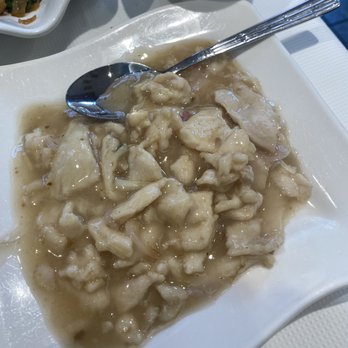 Lady Chow Kitchen - Chicken With Special Ginger Red Onion Sauce On Rice - Dim Sum Near Me - New York, New York Lady Chow Kitchen - Chicken With Special Ginger Red Onion Sauce On Rice - Dim Sum Near Me - New York, New York