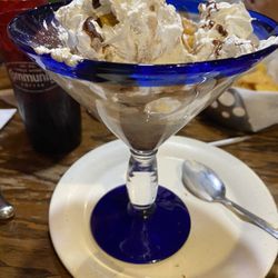 El Jalisco - A half eaten dessert because I was being a pig and could not wait to get a good pic!
