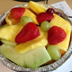 Fresh Fruit Salad Cart - Large fruit salad for $4.50!