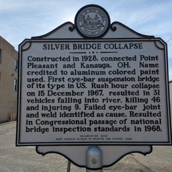 Silver Bridge Collapse Memorial - Silver Bridge Collapse Memorial, Point Pleasant
